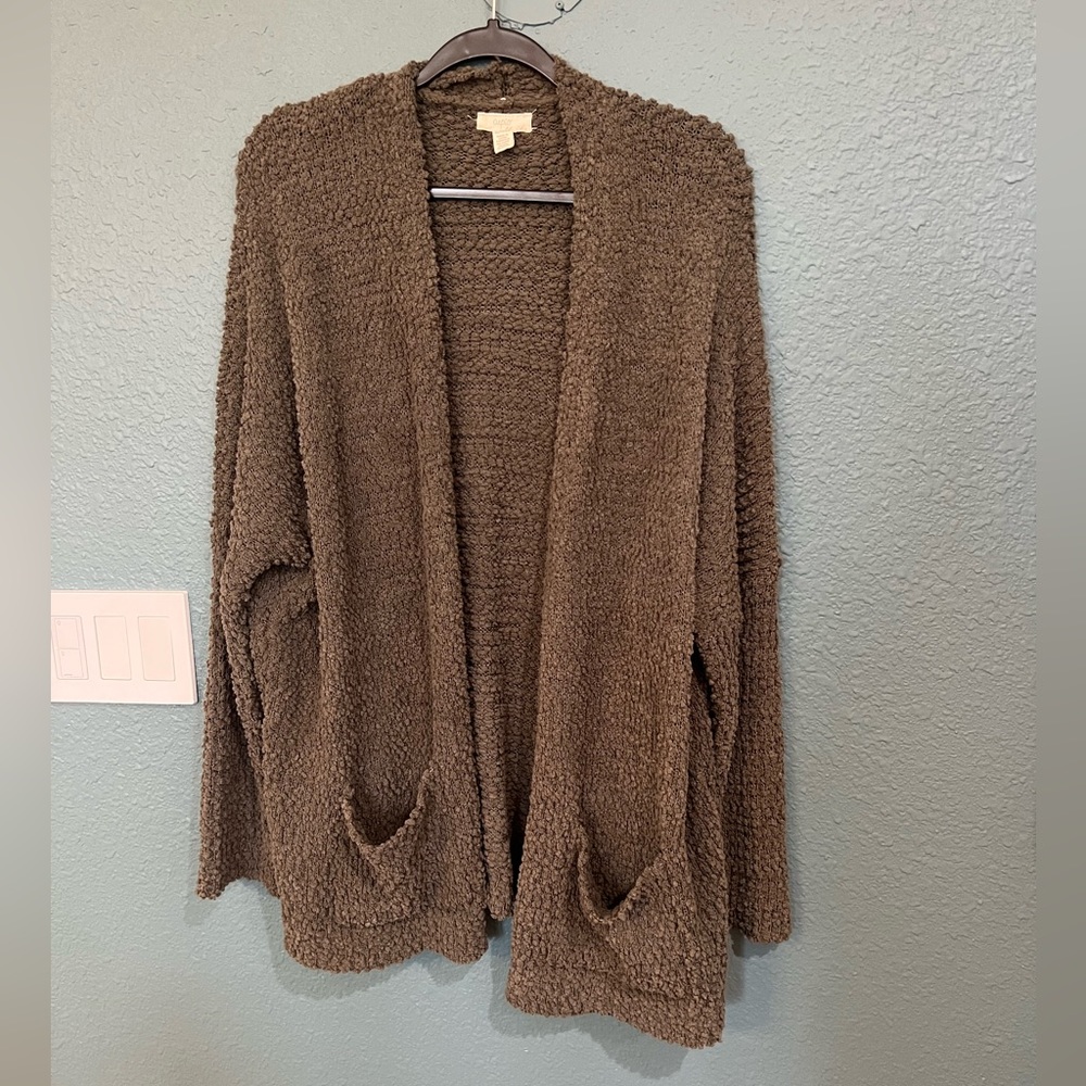 🆕 Cupio Olive Green Cardigan • Sz XL